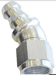 One Piece Style Push Lock Swivel Hose Ends