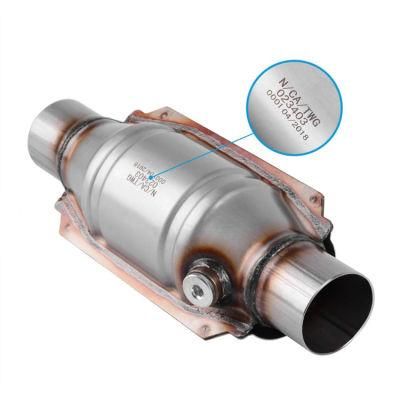 High Performance Car 2.25 Inch EPA Universal Catalytic Converter Euro3-5