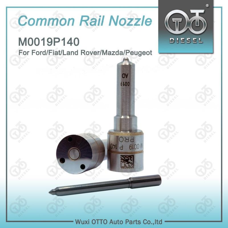 Diesel Common Rail Injector Nozzle M0019p140, for Injector 5ws40745 / Bk2q-9K546-AG / Bh1q-9K546-Ab / A2c5330791, Ford/FIAT/Land Rover/Mazda/Peugeot