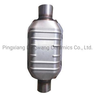 Universal Oval Catalytic Converter with 409 Stainless Steel Material