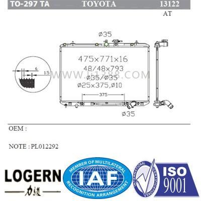 Auto Part Radiator for Toyota Highlander&prime;09-11 at Dpi13122