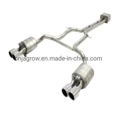 304 Stainless Steel Exhaust System Catback for Porsche Panamera 970 3.6t