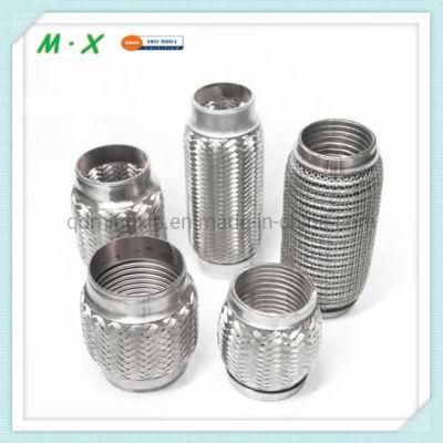 Universal Auto Parts Inner Braid and Outer Braid Stainless Steel Exhaust Flexible Tube/Pipe SS304/Ss201