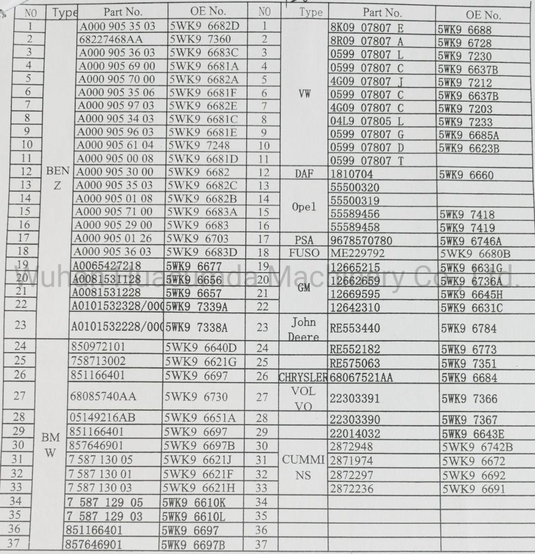4b3.9/Isb4.5/Qsb/Isf Truck Lf45/Lf55/CF65 Continental Nitrogen Oxygen Sensor 5wk96675A Aarfn 2894940