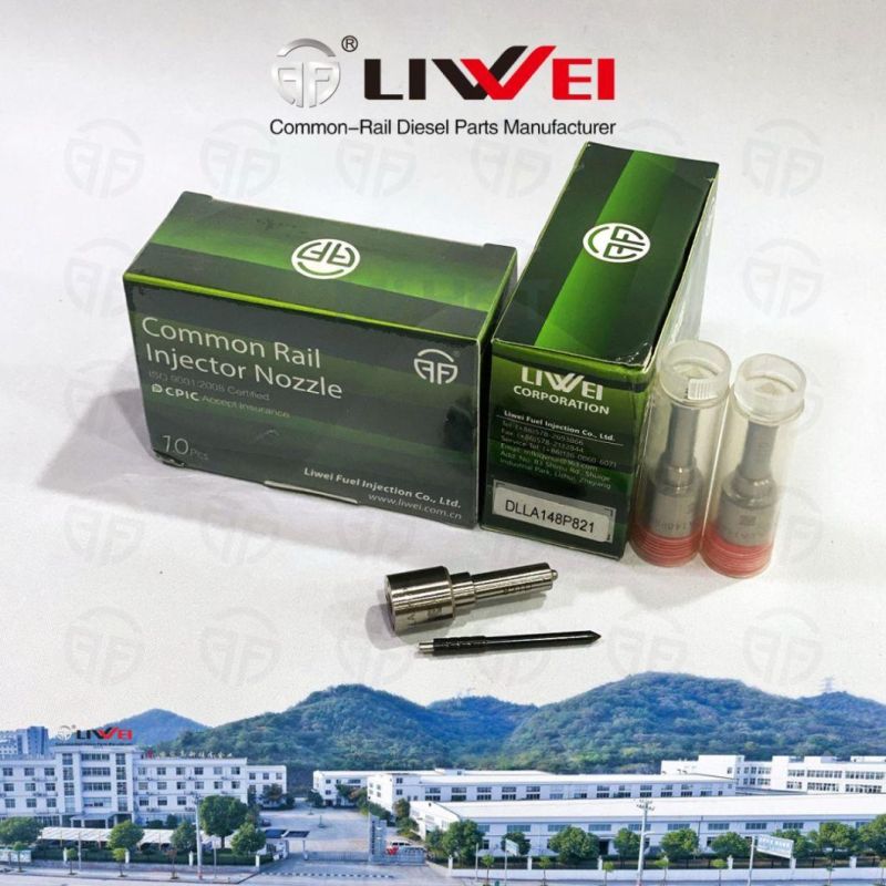 Liwei Brand Common Rail Diesel Nozzle Dlla148p821 for Injector 095000-5150/7560re524361/Re518726re53961/Se501936 for John Deer