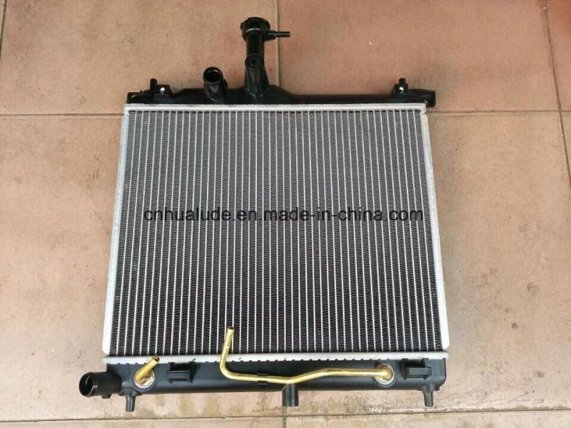 High Quality Aluminum Brazed Welding Car Radiator for Hyundai I10