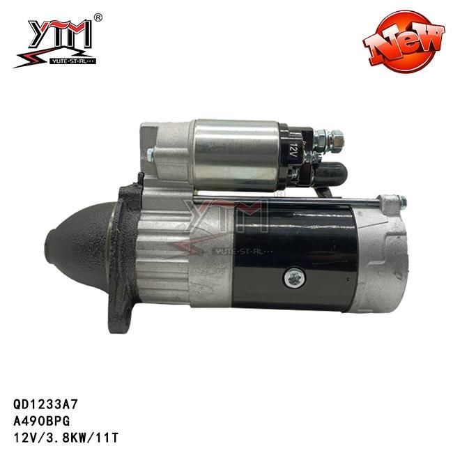 Forklift Starter Motor for Xinchai Nb485bpg Nc485bpg 490bpg A490bpg C490bpg 4D27g31 490b-51000 Diesel Starter