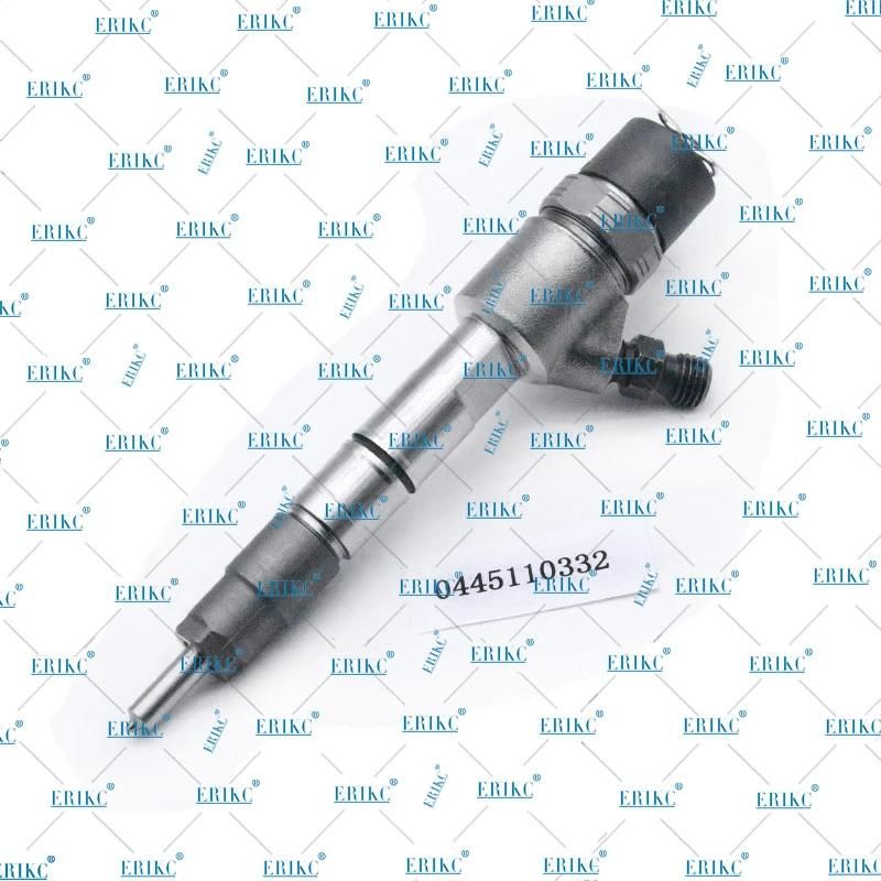 Erikc 0 445 110 332 Diesel Fuel Common Rail Injector 0445110332 Diesel Engine 4cyl. _2.8ltci Injector