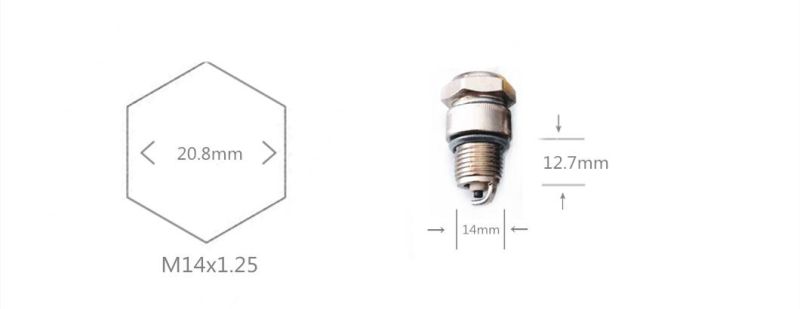 Motor Spare Parts Engine Parts A7tc Spark Plugs