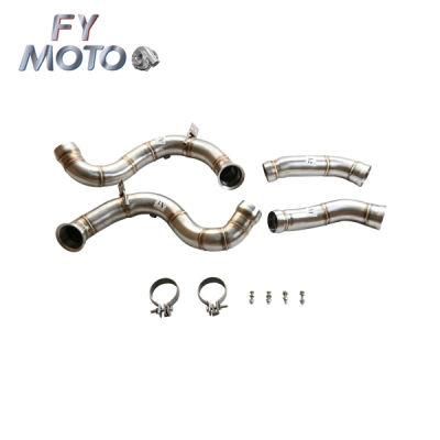 China Factory Mercedes Benz C63 Stainless Steel Exhaust Downpipe
