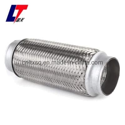 Exhaust Uffler Stainless Steel Double Braid Flexible Exhaust Pipe Flex Coupling