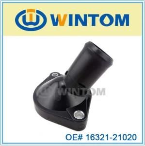 Water Neck Thermostat Housing 16321-21020 for Peugeot