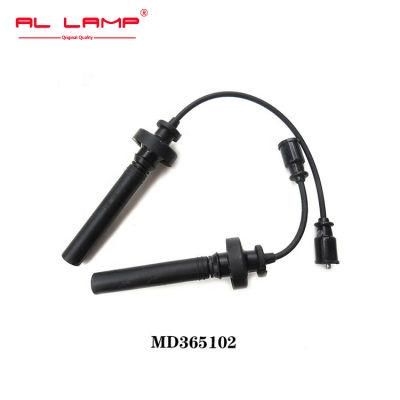 Car Ignition Cable High Performance Spark Plug Wire for Mitsubishi Lancer OEM MD-365102