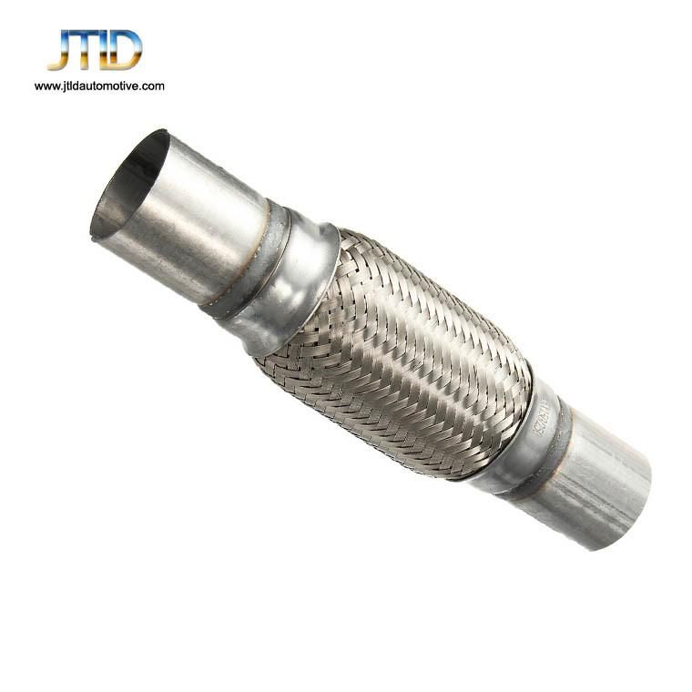 Heavy Duty Stainless Steel Elbow Connector Flex Pipe Universal Exhaust Flexpipe with Nipple