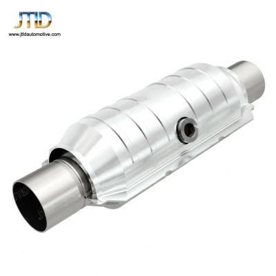 Stainless Steel Universal 3inch Inlet/Outlet 15in Overall Length Catalytic Converters Catalytic with O2 Sensor
