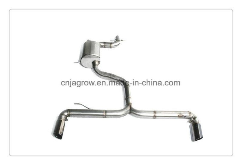 304 Stainless Steel VW Golf Gti Mk6 Full Exhaust System