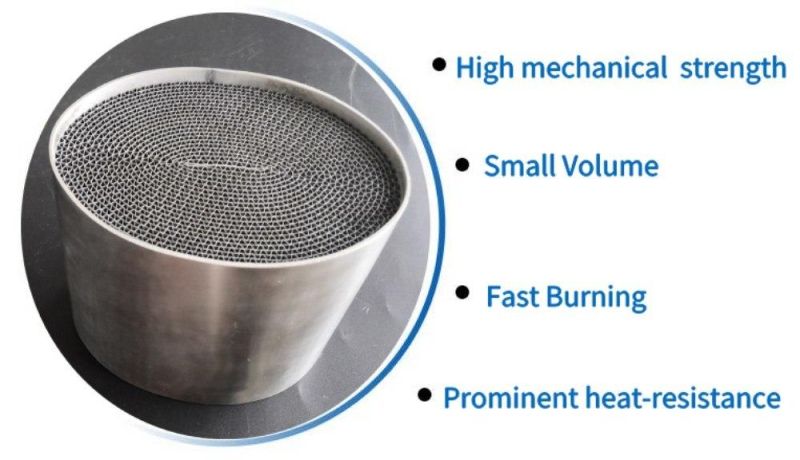 Metal Honeycomb Substrate DPF Metallic Diesel Particulate Filter for Catalytic Converter