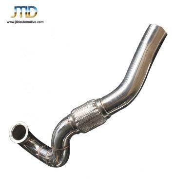 Better Price Polished Straight Exhaust Downpipe for VW Golf Mk7 Mk7.5 Gti
