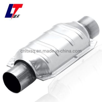 Round Oval Universal Catalytic Converter