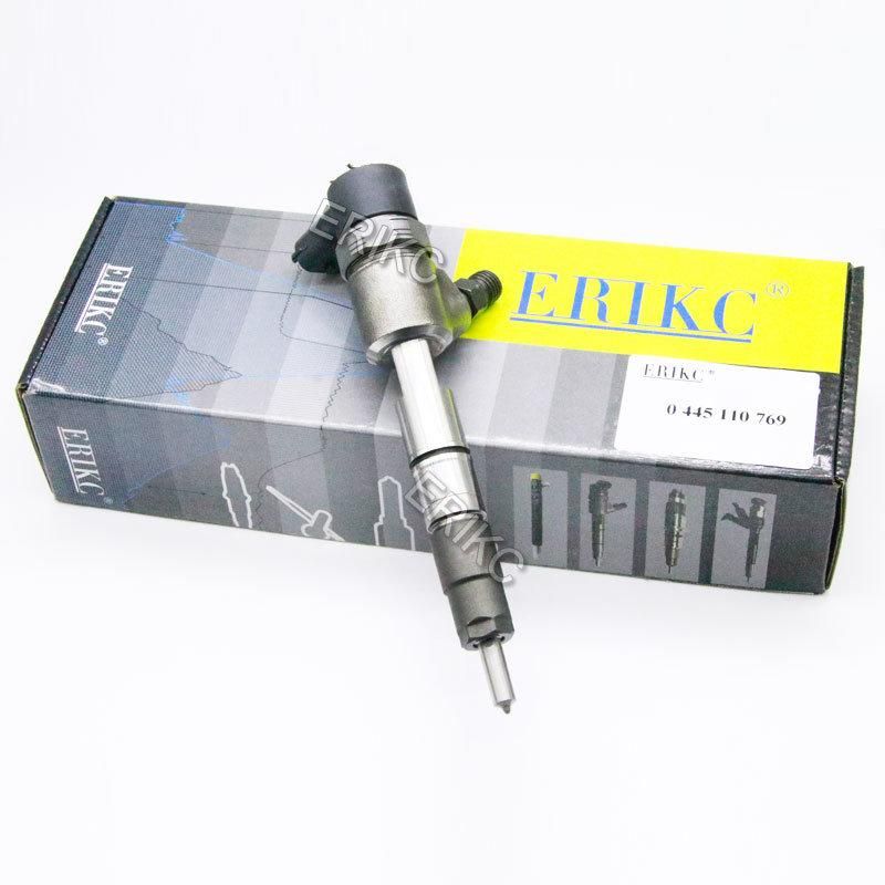Erikc 0445110769 Bosch Diesel Common Rail Injector 0445 110 769 Auto Engine Parts Fuel Injector 0 445 110 769