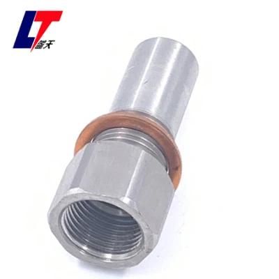 O2 Sensor for Check Engine Light Adapter Plug Spacer with Built-in Mini M18X1.5 Catalytic Converter