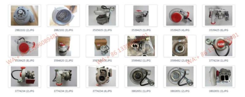 Lta10 Diesel Engine Parts H2d Holset Turbocharger 3525743/3531772/3531773/33803570