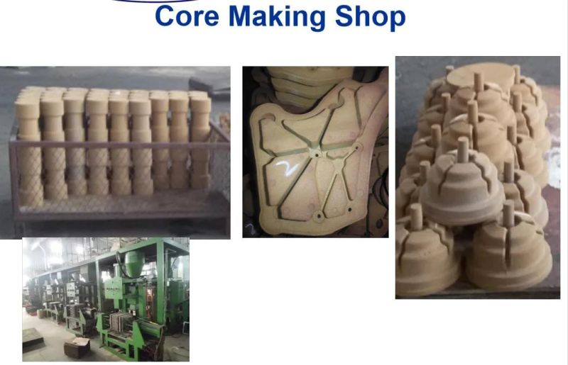 Metal Foundry Iron Green Sand Casting Car Exhaust Manifold