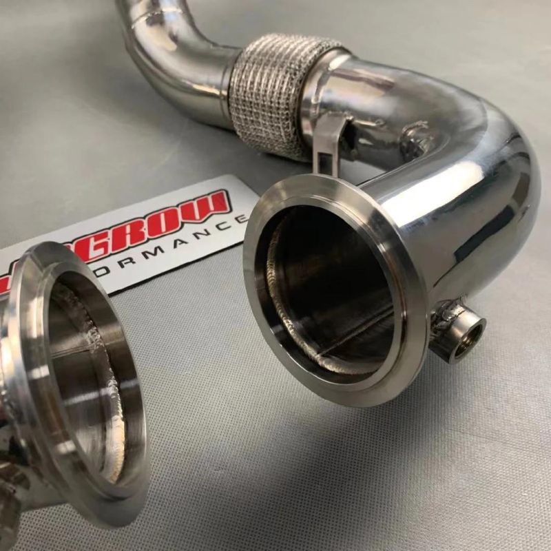 Stainless Steel Race Downpipes for V8 N63 BMW F10 550I 2011+
