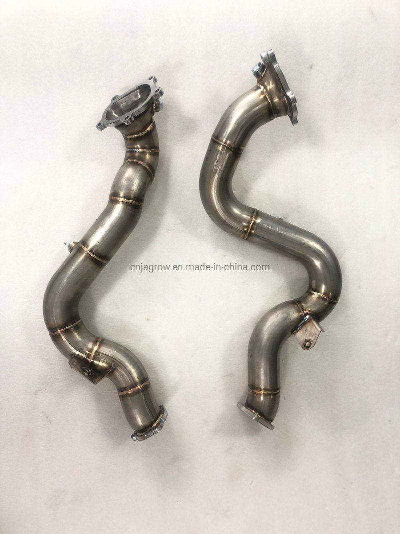Exhaust Downpipe for Audi S6 RS6 C7 4G A7 S7 S8 RS7