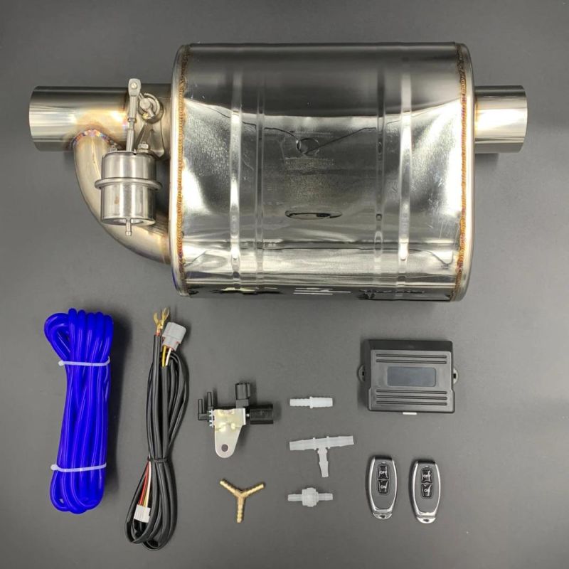 H Type Single Valve Exhaust Muffler Valve Cut out System