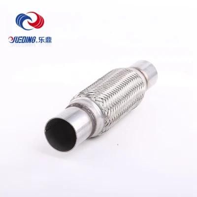 Car Spare Parts Flexible Braided Exhaust Pipe with Extention Pipe