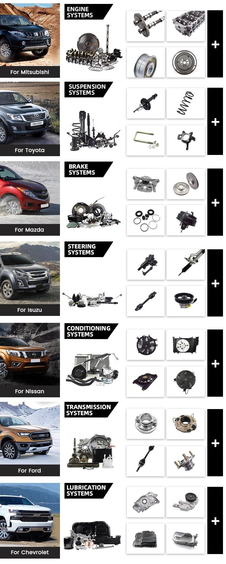 Kowze Car Parts Spare Parts Car Accessories Parts Auto Parts Engine Parts Car Parts for Mitsubishi L200 Pajero MPV Nissan Toyota Ford Isuzu Mazda Chevrolet