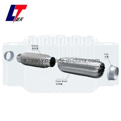 Trunk Stainless Steel Metal Flexible Air Intake Hose Exhaust Pipe