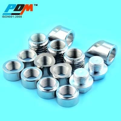 Stainless Steel Exhaust Pipe Welded Oxygen Sensor Bung with Plug Stainless Steel Exhuast Tip Auto Parts Car Accessories Exhuast Flexible Pipe