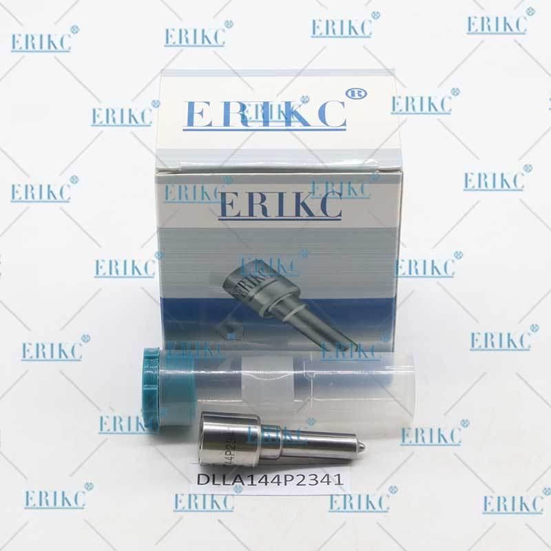 Erikc Diesel Fuel Injector Nozzle Dlla 144p2341 0433172341 Black Coated Needle Nozzle Dlla144p2341 Dlla 144 P 2341 for 0445110519