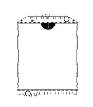 HD Truck Radiator for Hino Ranger OEM: 16090-4674
