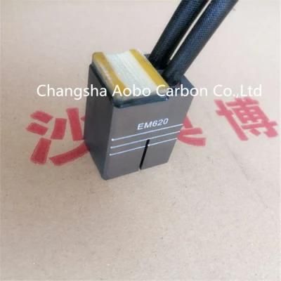 manufacturering good quality graphite carbon brush EM620