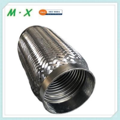 OEM High Quality 4 1/2 Stainless Exhaust Pipe Automotive Flex Bellow Pipe