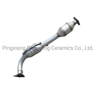 Full Welding Right Catalytic Converter for Toyota Tundra 5.7 with Polished Stainless Steel