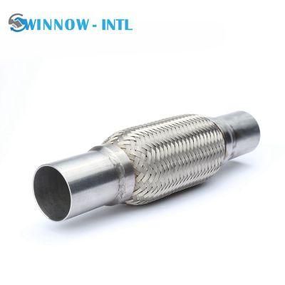 3 Inch Car Generator Exhaust Flex Pipe with Nipple