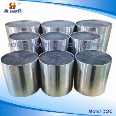 Factory High Quality Promised Custom Metal Honeycomb Catalytic Converter Metal DPF Filter Catalyst for Diesel Engine Exhaust System