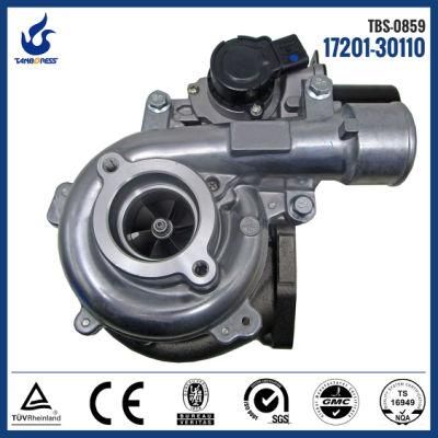 Toyota Hilux 3.0 D-4D 171 HP Electric Turbocharger for CT16V Model 17201-30110 17201-0L040 turbo