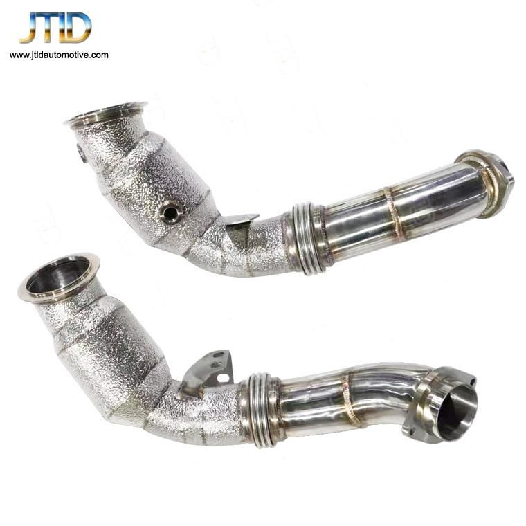 China Manufacture Heatshield Exhaust Downpipe for BMW X5m E70 X6m E71