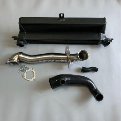 for BMW Mini Cooper S R56 2006-2015 Intercooler Downpipe and Silicone Air Boost Intake Hose Inlet