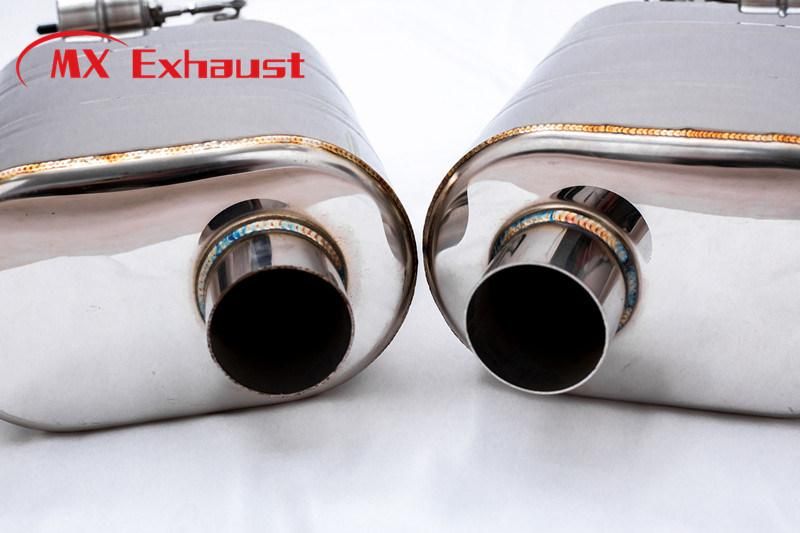 Hot Sales Car Accessories Exhaust Muffler with Vacuum Valve for Exhaust System