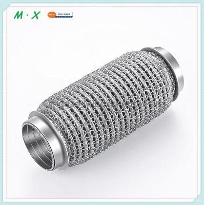High Quality Auto Engine Stainless Steel Muffler Tip 63mm300mm Exhaust Flexible Pipes