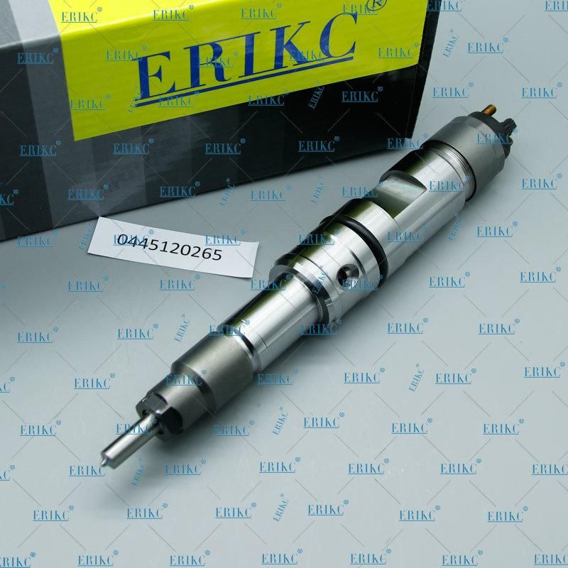 Erikc 0445 120 265 Fuel Injector Assembly 0445120265 Bosch Injector 0 445 120 265 (612630090028) Fuel Injector Diesel 00986ad1016 for Weichai Foton JAC
