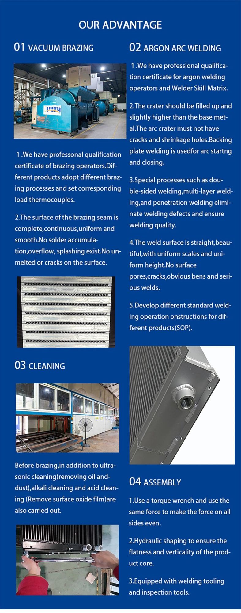 High Quality Air Cooler Car Intercooler for Core 228*190*90