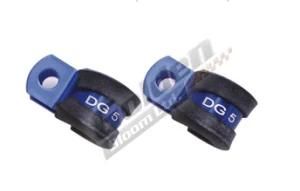 Cushioned P Hose Clamps/Clip with Rubber