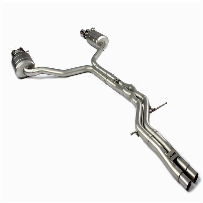 Stainless Steel Exhaust System for Audi A6 A7 3.0t 2016+